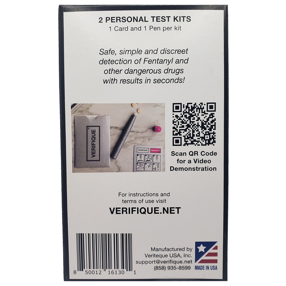Fentanyl+ Detection Test (2-Count Box)