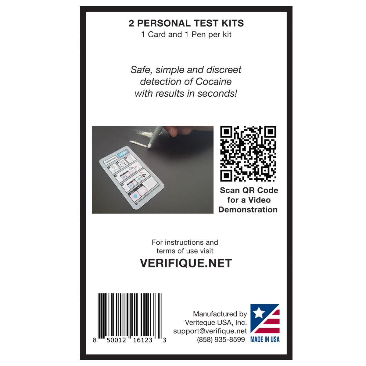 Cocaine Detection Test (2-Count Box)